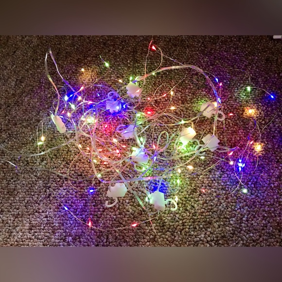 Multi Color Multi Function Light Curtain USB Plug 120” Wide Each Strand 40” Long - Picture 15 of 15